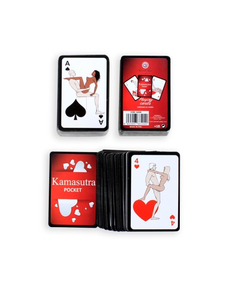 Mini jeu de 54 cartes Kamasutra - SP6204