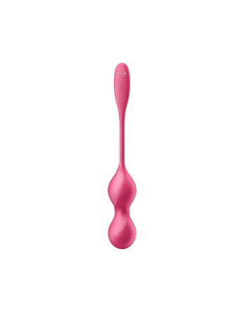 Boules de Geisha vibrantes télécommandées fushia Love Birds 2 Satisfyer - CC597866