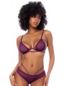 Ensemble 2 pièces couleur bordeaux - MAL8870WINE