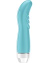 Vibromasseur avec strie turquoise point G multivitesse - LOV005TUR