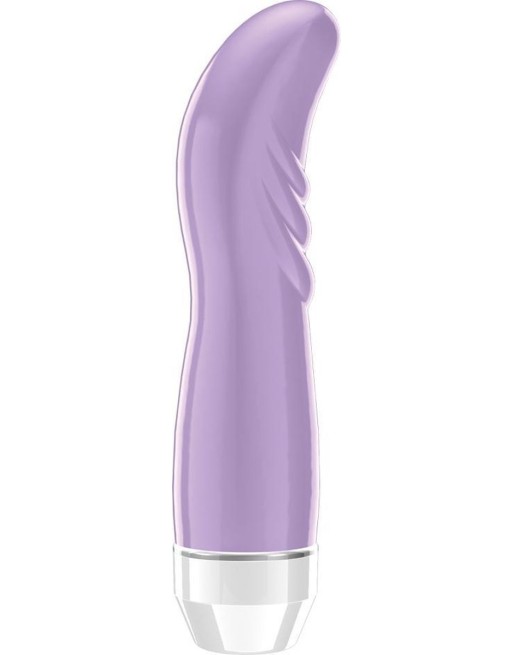 Vibromasseur avec strie violet point G multivitesse - LOV005PUR