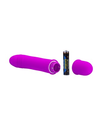 Vibromasseur waterproof Fuchsia 12 cm - AITTPNK