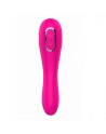 Vibromasseur 10 modes  et stimulateur par vibrations à picots sur membrane rose 10 programmes USB - BOZ-047PNK