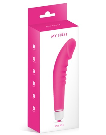 Vibromasseur stimulateur réaliste point G rose silicone 7 vitesses - CC5740100050