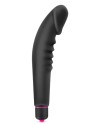 Vibromasseur stimulateur réaliste point G noir silicone 7 vitesses - CC5740100010