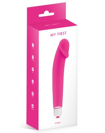 Vibromasseur rose 7 vitesses réaliste silicone lisse - CC5740070050