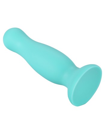 Plug anal ventouse vert pastel taille M - A-001-M-GRN