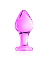 Plug anal boule en verre rose  n°31 Glossy - CC532071050