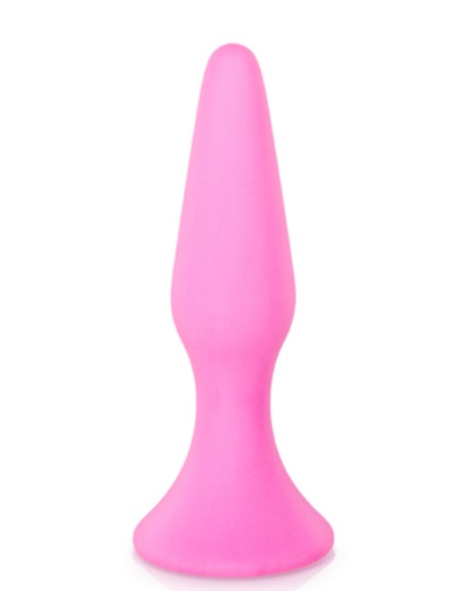 Plug anal ventouse rose moyen base large - CC5700402050