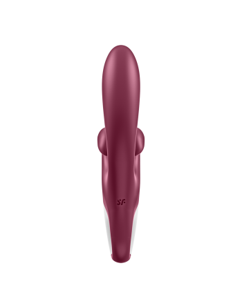 Vibromasseur rabbit point G rouge double stimulation clitoridienne Touch Me Satisfyer - CC597811SA