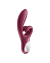 Vibromasseur rabbit point G rouge double stimulation clitoridienne Touch Me Satisfyer - CC597811SA