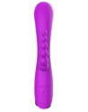 Vibromasseur triple stimulation très puissant violet USB - WS-NV062PUR