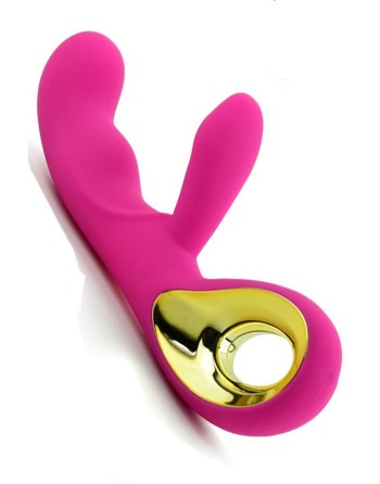 Vibromasseur rabbit USB rose point G - CR-VA015