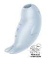 Stimulateur de clitoris vibration et air pulsé USB bleu Seal You Soon Satisfyer - CC597851