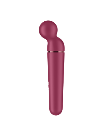 Vibromasseur wand rouge USB 60 vibrations Planet Wand-er Satisfyer - CC597844