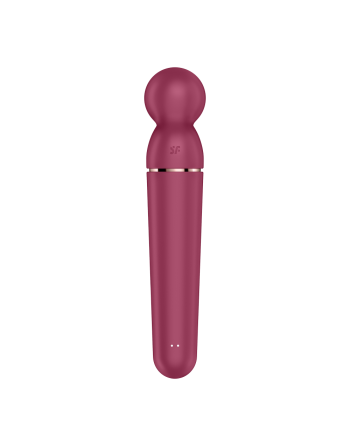 Vibromasseur wand rouge USB 60 vibrations Planet Wand-er Satisfyer - CC597844