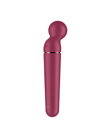 Vibromasseur wand rouge USB 60 vibrations Planet Wand-er Satisfyer - CC597844